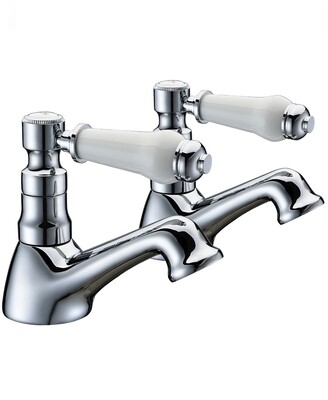 SONAS Traditional Lever Bath Taps Chrome