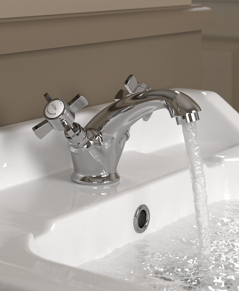 SONAS Edwardian Basin Mixer Chrome