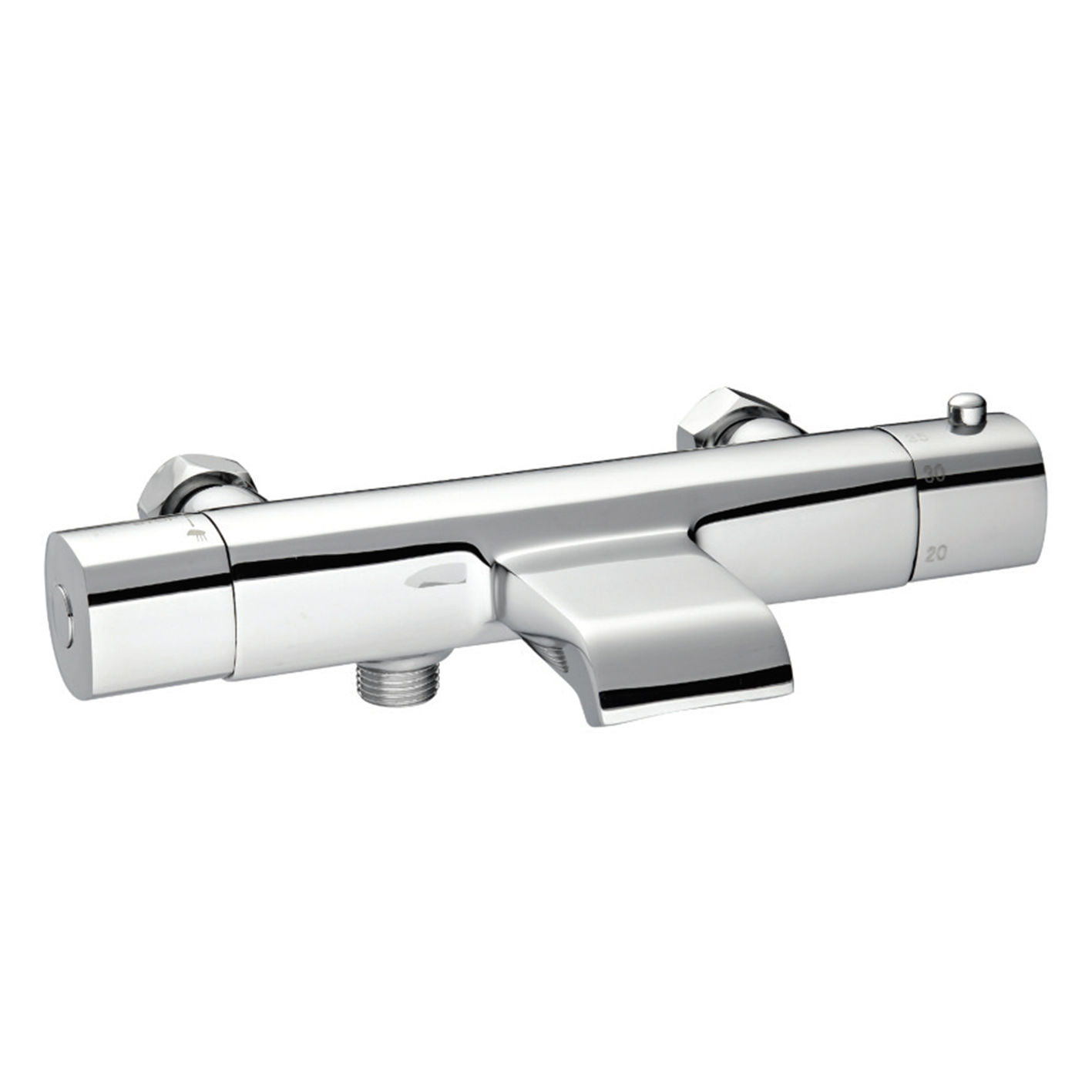 SONAS Astra Wall Mounted Bath Shower Mixer Chrome