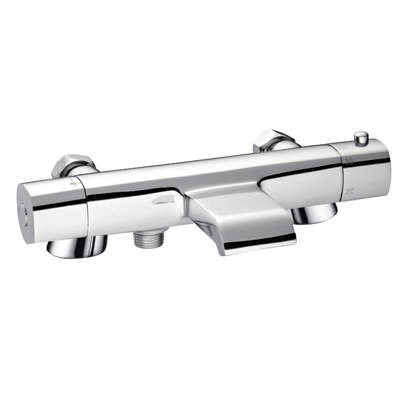 SONAS Astra Deck Mounted Bath Shower Mixer Chrome