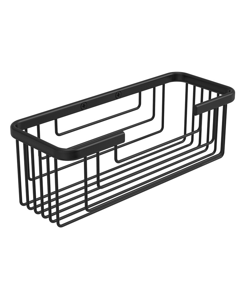 SONAS Cora Black Wire Shower Basket