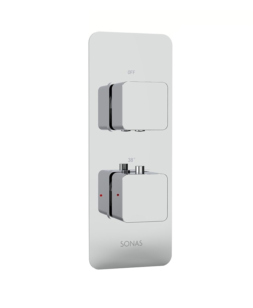 SONAS Quantum Dual Control Concealed Thermostatic Shower Valve SONAS Quantum Dual Control Concealed Thermostatic Shower Valve