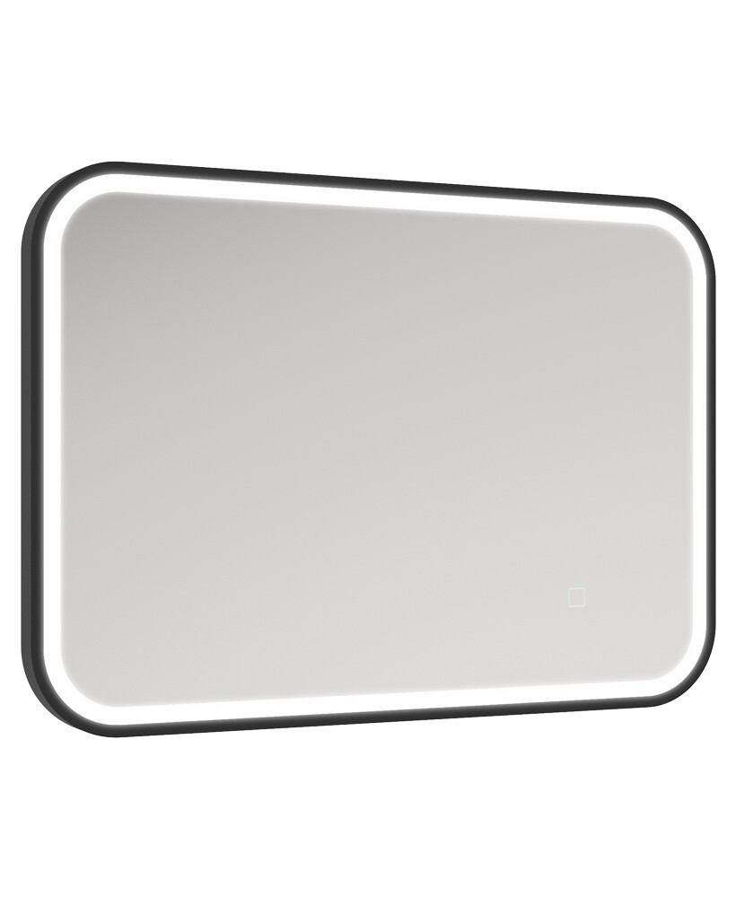 SONAS Astrid Beam Rectangle Mirror 500x700 Matt Black