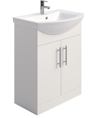 SONAS Belmont 65cm 2 Door Floor Standing Vanity Unit SONAS Belmont 65cm 2 Door Floor Standing Vanity Unit