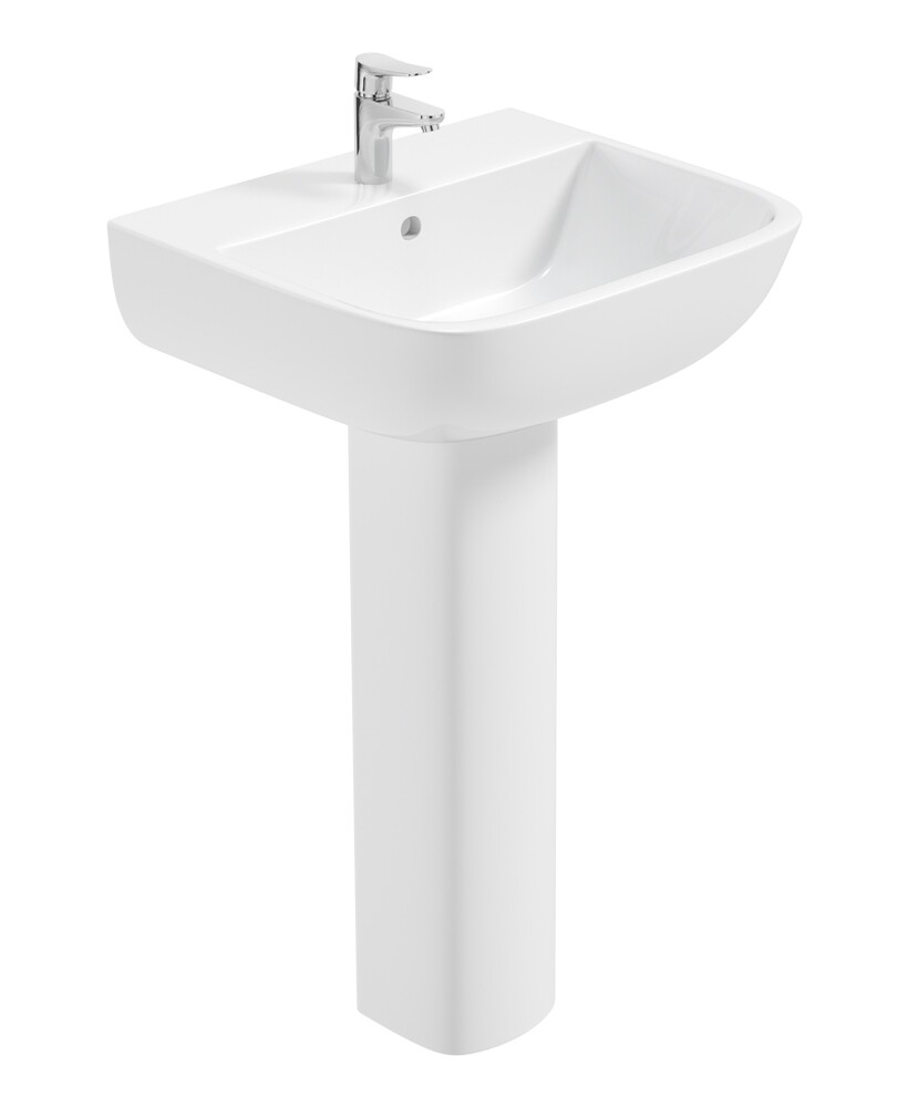 SONAS Rubix Basin with Full Pedestal