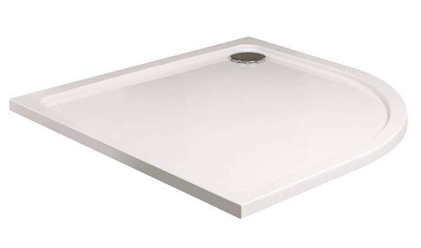 SONAS Kristal Low Profile Quadrant Shower Tray, Size: 800R