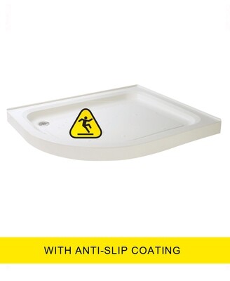 SONAS JT Ultracast Offset Quadrant Standard Profile Anti-Slip Shower Tray
