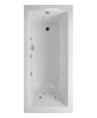 SONAS Pacific Endura Single Ended Extra Deep 12 Jet Whirlpool Bath SONAS Pacific Endura Single Ended Extra Deep 12 Jet Whirlpool Bath