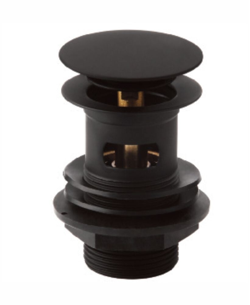 SONAS Sync 1.25&#39;&#39; Matt Black Click Clack Basin Waste