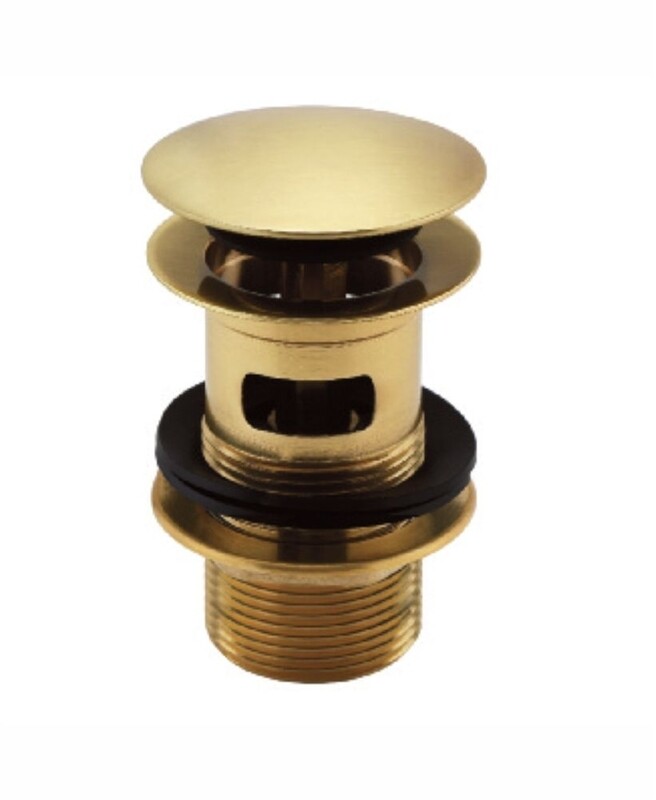 SONAS Sync 1.25&#39;&#39; Brushed Gold Click Clack Basin Waste
