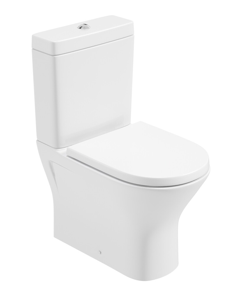 SONAS Scala Fully Shrouded Rimless WC, Seat: Soft Close Standard Seat