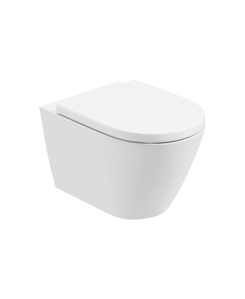 SONAS Scala Wall Hung Rimless WC, Seat: Soft Close Standard Seat