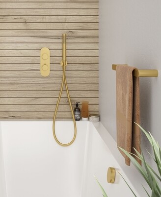 SONAS Alita Knurled Bath Set 2 Chrome SONAS Alita Knurled Bath Set 2 Chrome