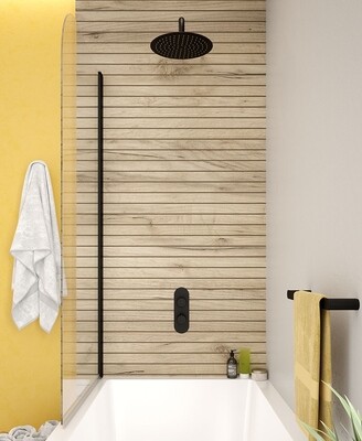 SONAS Alita Knurled Bath Set 4 Matt Black SONAS Alita Knurled Bath Set 4 Matt Black