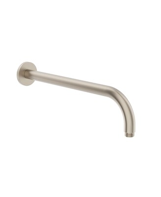 SONAS Sync Round Wall Shower Arm 300mm Brushed Nickel