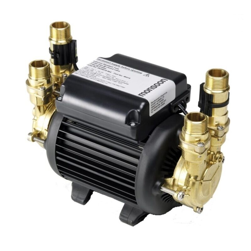Monsoon 4 Bar Positive Head Shower Pump