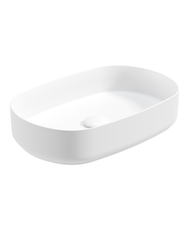 SONAS Avanti Oval Countertop Basin Satin White