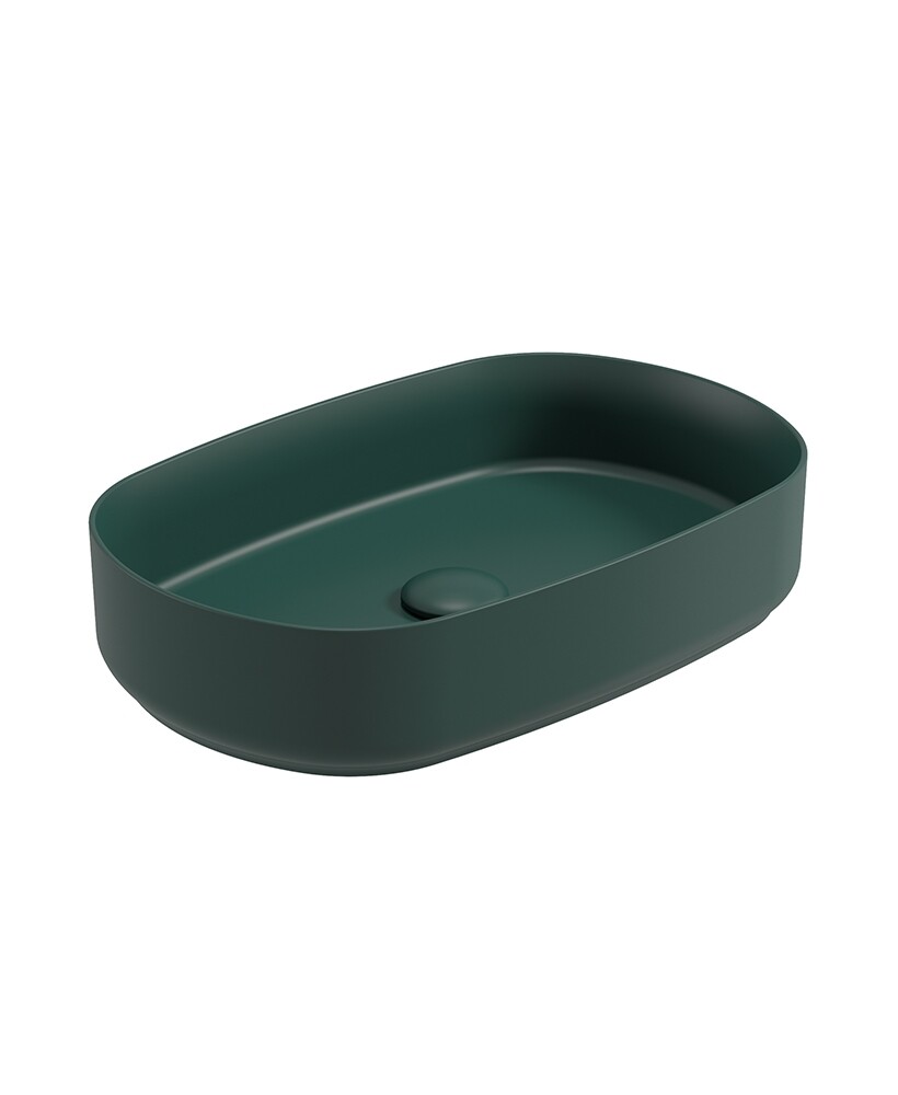 SONAS Avanti Oval Countertop Basin Forest Green