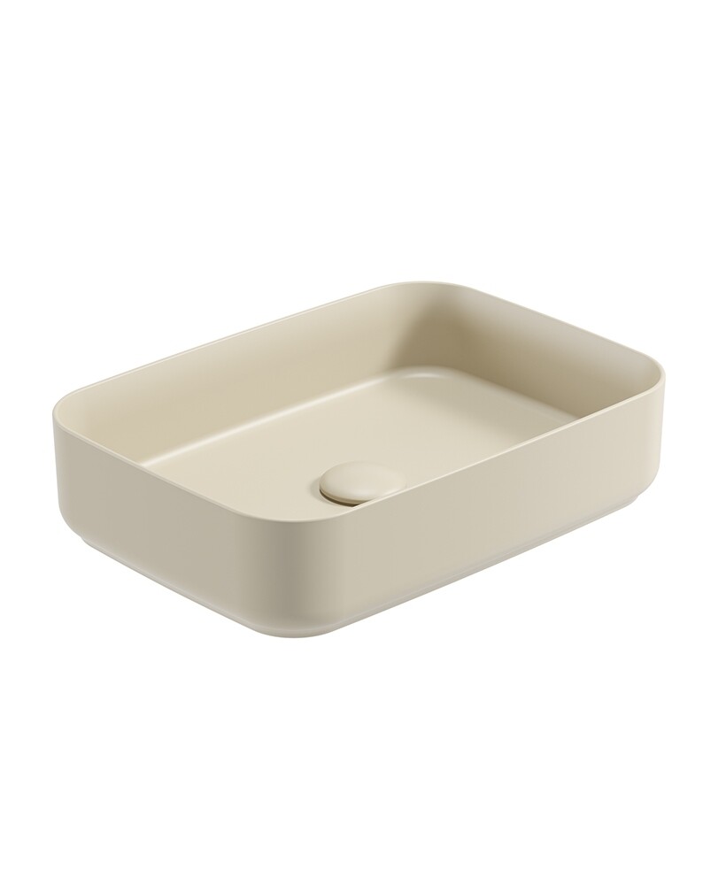 SONAS Avanti Rectangle Countertop Basin Ivory