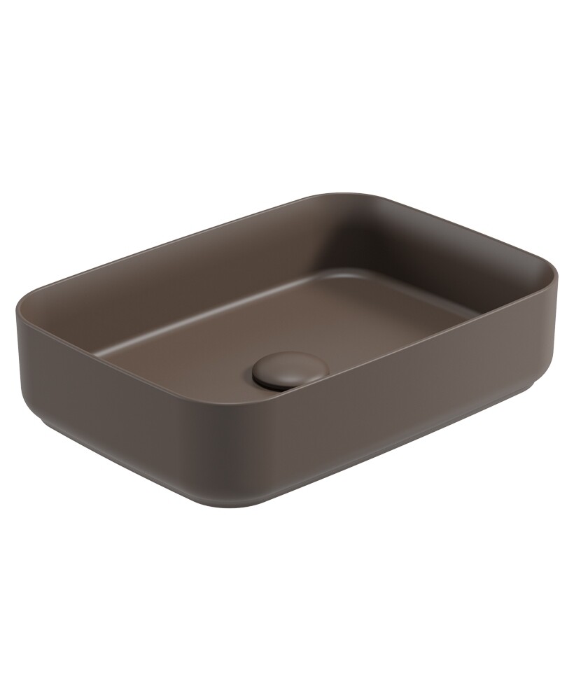 SONAS Avanti Rectangle Countertop Basin Ground Mocha