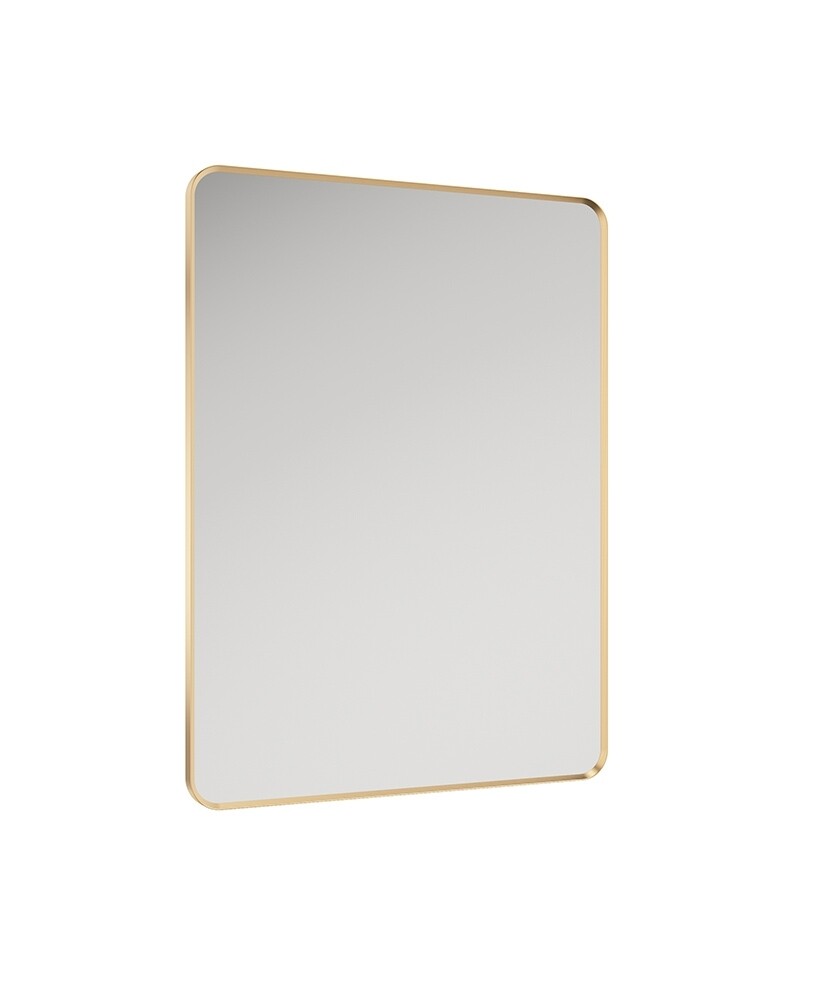 SONAS Astrid Rectangle Mirror 600x800 Brushed Gold