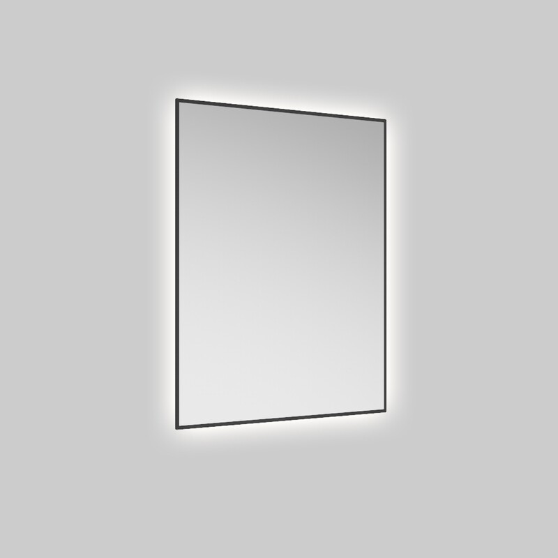 ECHO Rectangle 600x800 LED Mirror Black