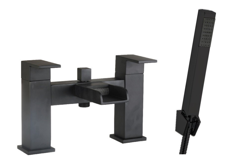 SONAS Bingley Bath Shower Mixer Matt Black