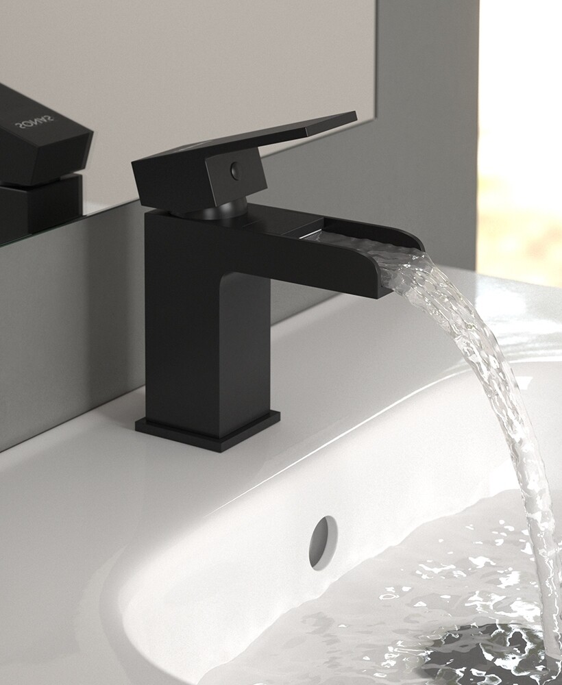 SONAS Bingley Basin Mixer Matt Black
