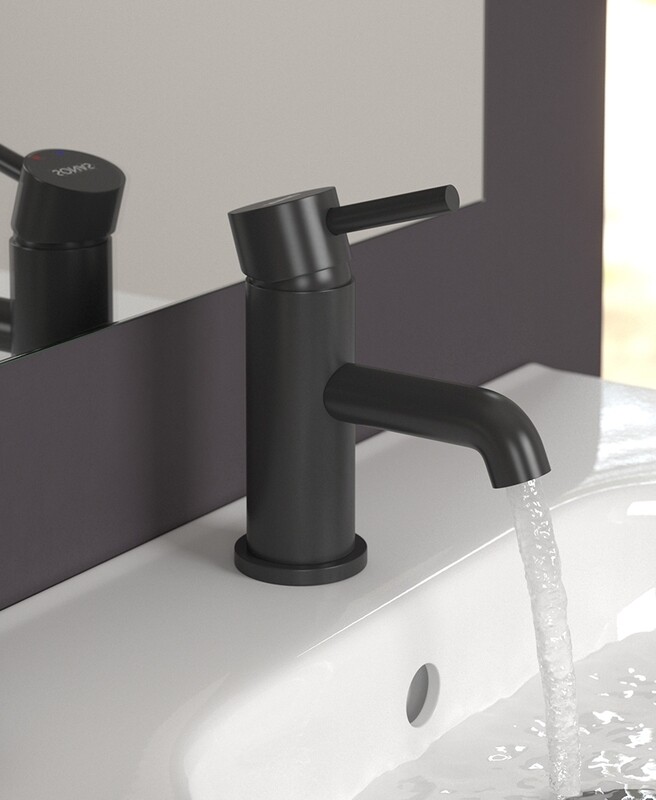 SONAS Harrow Cloakroom Basin Mixer Matt Black SONAS Harrow Cloakroom Basin Mixer Matt Black