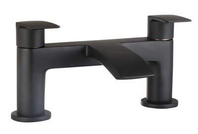 SONAS Corby Bath Filler Matt Black SONAS Corby Bath Filler Matt Black