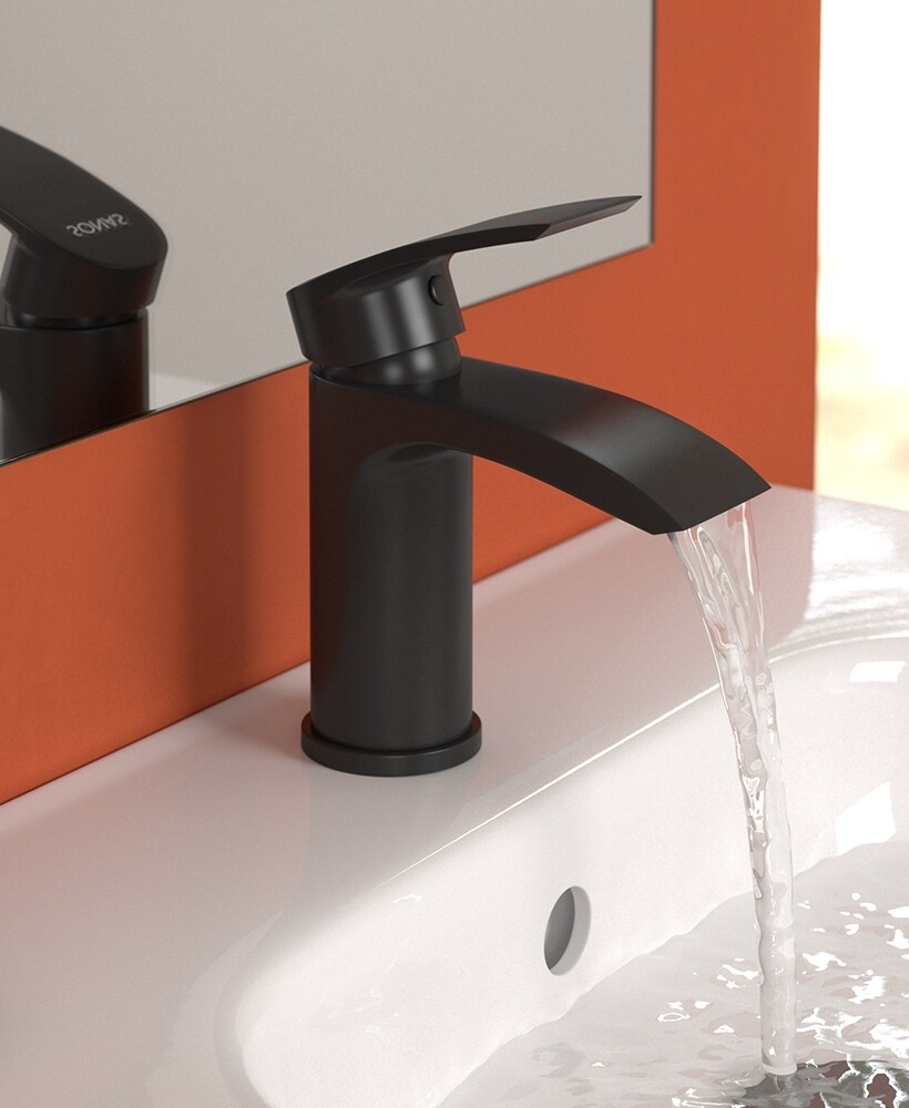 SONAS Corby Basin Mixer Matt Black