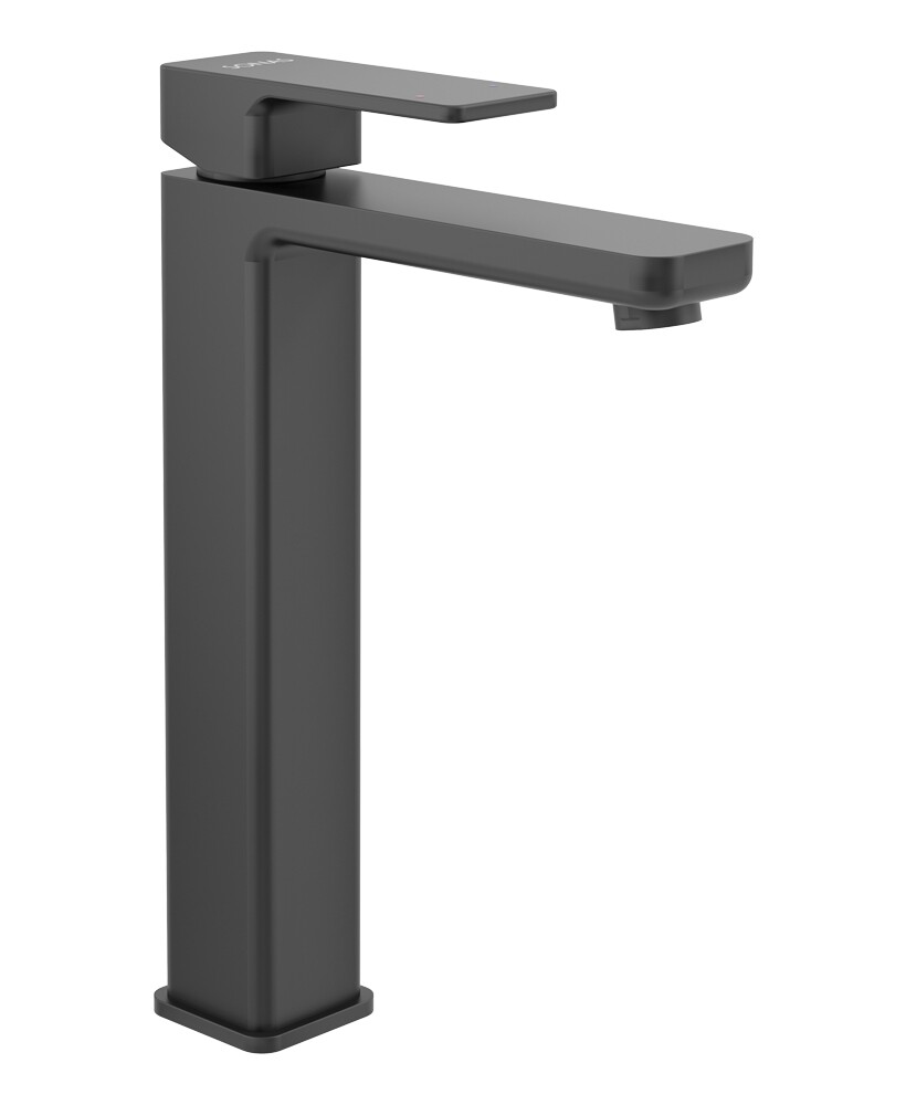SONAS Contour Large Freestanding Basin Mixer Matt Black
