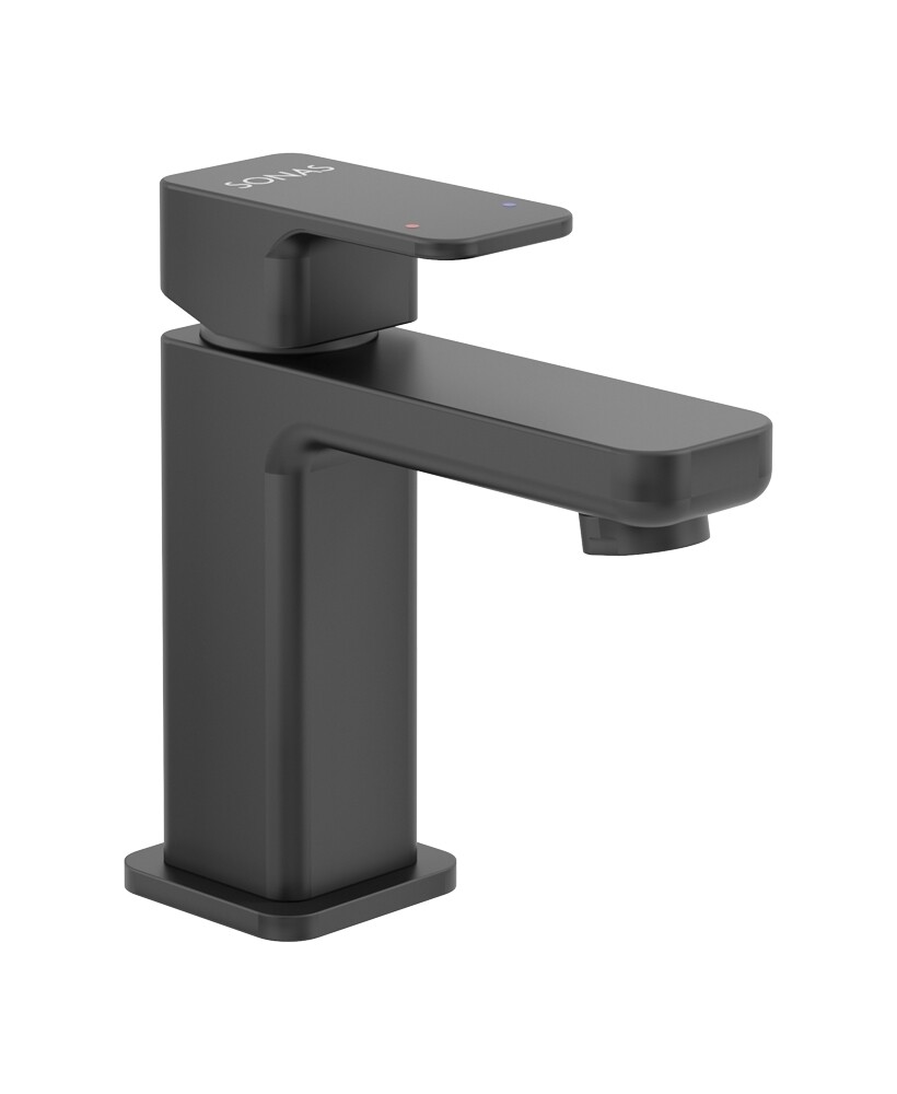 SONAS Contour Cloakroom Basin Mixer Matt Black