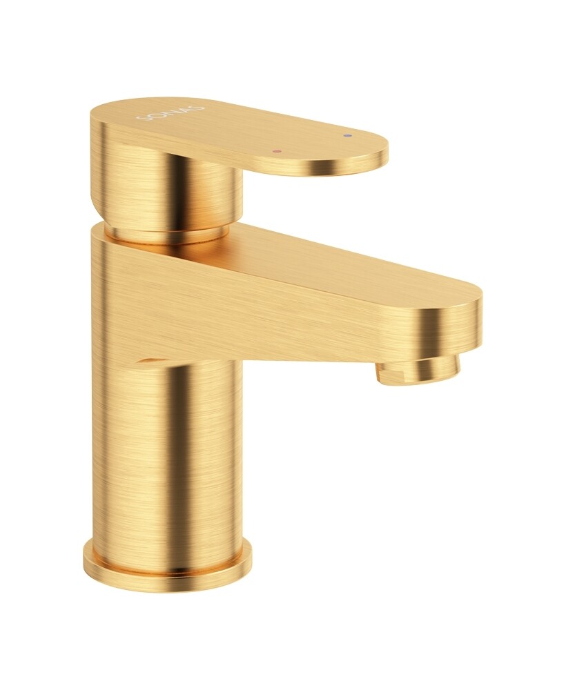 SONAS Norfolk Basin Mixer Brushed Gold