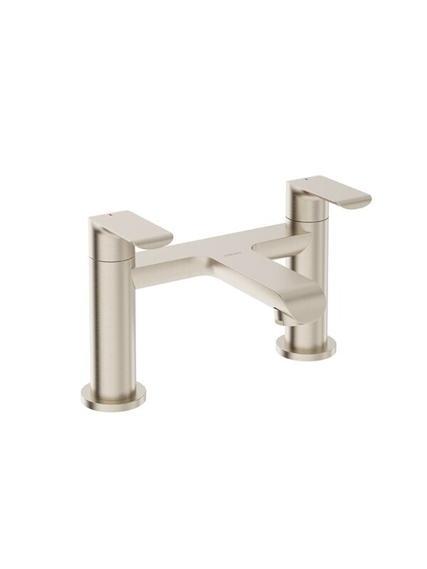 SCOPE Deck Mounted Bath Filler Brushed Nickel