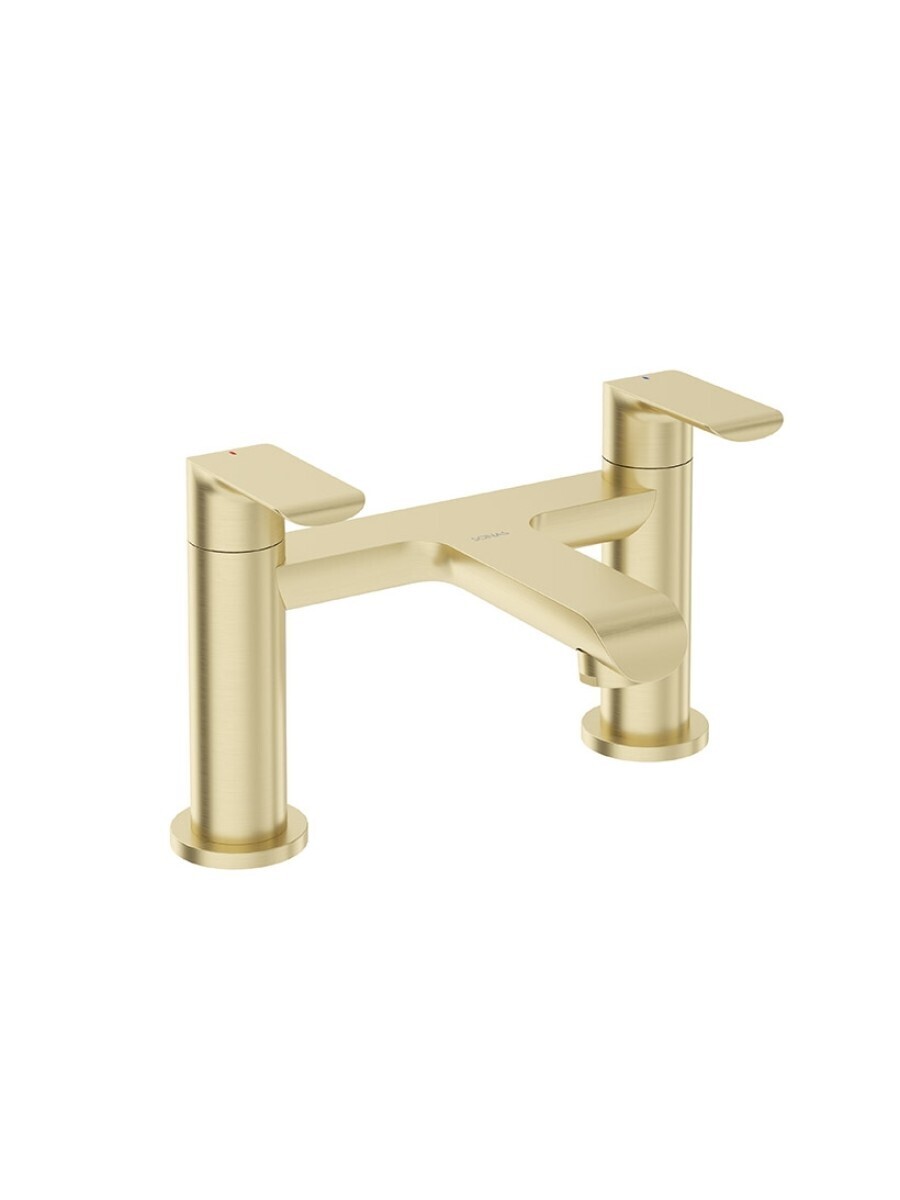 SCOPE Deck Mounted Bath Filler Brushed Gold