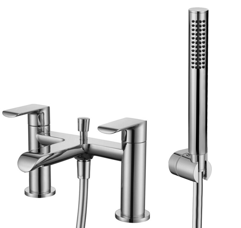 SCOPE Deck Mounted Bath Shower Mixer Chrome SCOPE Deck Mounted Bath Shower Mixer Chrome