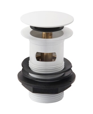 SONAS Sync 1.25&#39;&#39; White Click Clack Basin Waste