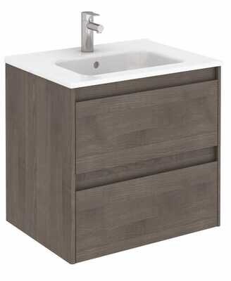 SONAS Dijon 60cm Samara Ash Wall Hung Vanity Unit