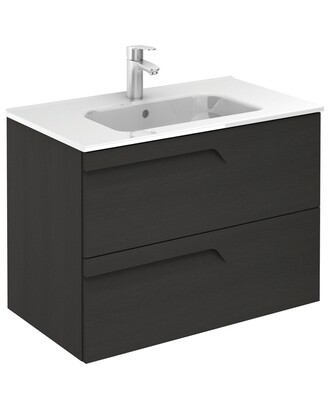 SONAS Brava 80cm Nature Grey Wall Hung Vanity Unit