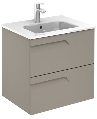 SONAS Brava 60cm Smokey Matt Wall Hung Vanity Unit