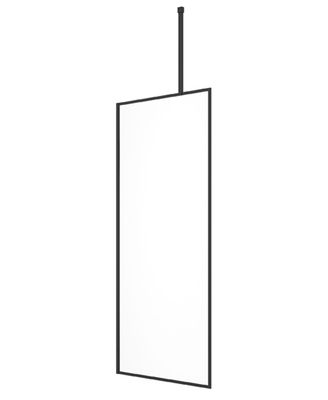 SONAS MIRAGE 1200mm Matt Black Frame with Clear Glass