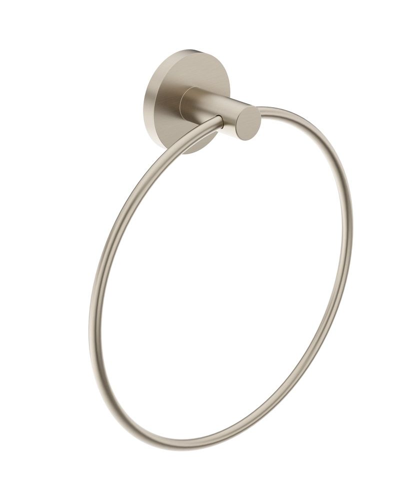SONAS HAKK Towel Ring Brushed Nickel