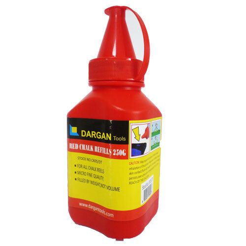 Dargan Chalk Refill (Red) 250g Box Qty 12