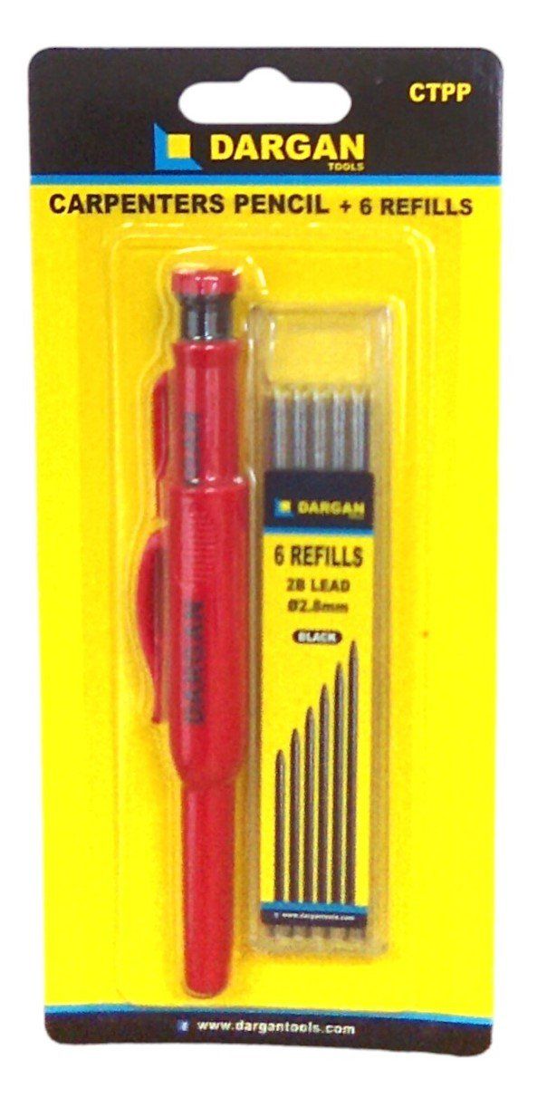 Dargan Carpenters Pencil + 6 Refills