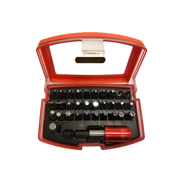 32 pce Screwdriver Bit Set &amp; Holder