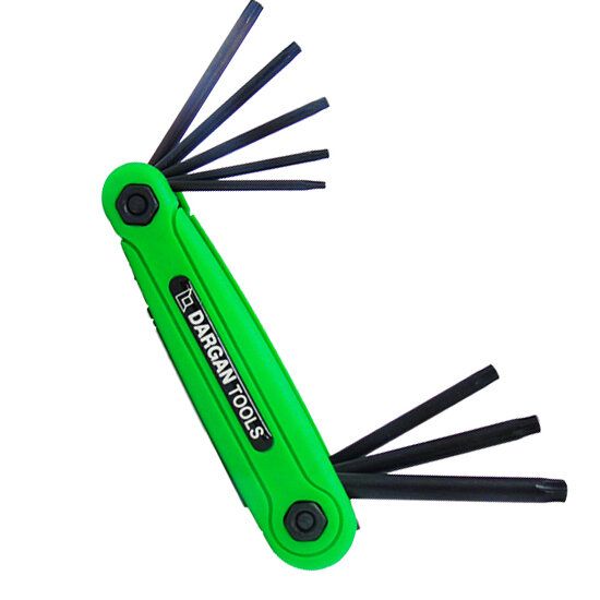 8 pce Torque Tamper Proof Allen Key Set