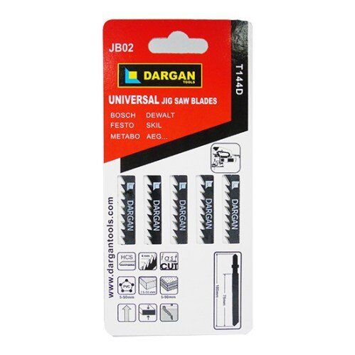 Dargan Jigsaw Blades - Rough wood (Pack Qty 5)