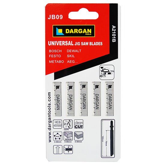Jigsaw Blades - Wood (Pack Qty 5)