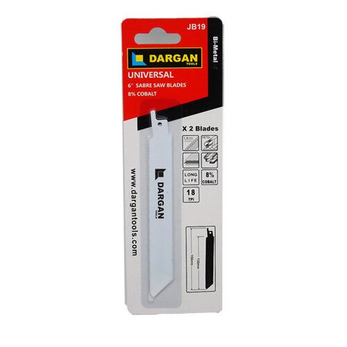 2 Pce Bi-Metal 6&quot; Sabresaw Blades